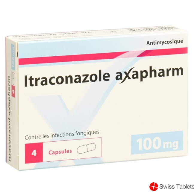 Itraconazol Axapharm 4 Kapseln 100mg 4 Stück buy online Itraconazol Axapharm 4 Kapseln 100mg 4 Stück buy online