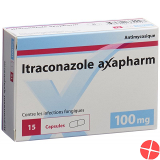 Itraconazol Axapharm Kapseln 100mg 15 Stück