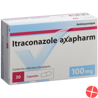 Itraconazol Axapharm Kapseln 100mg 30 Stück