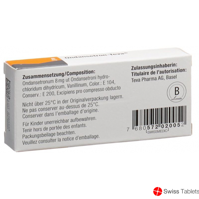 Ondansetron Teva Filmtabletten 8mg 6 Stück buy online Ondansetron Teva Filmtabletten 8mg 6 Stück buy online