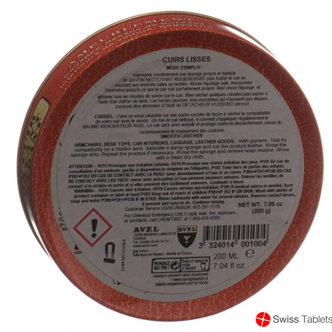 Avel Lederreinigungspflegeseife 200ml buy online