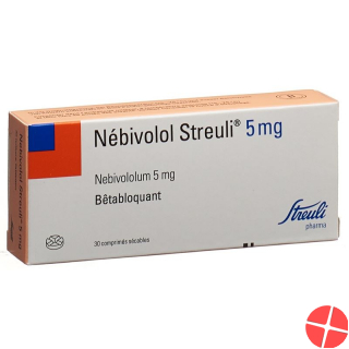Nebivolol Streuli Tabletten 5mg 30 Stück