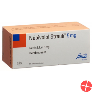 Nebivolol Streuli Tabletten 5mg 100 Stück