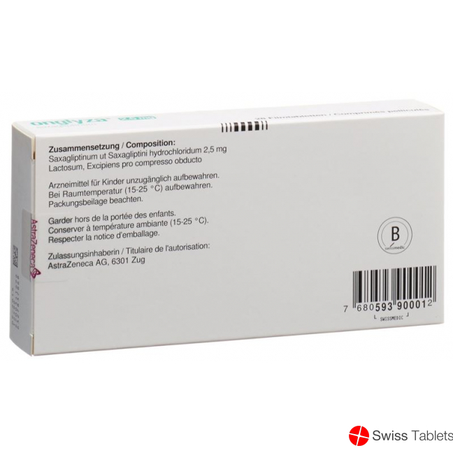 Onglyza Tabletten 2.5mg 28 Stück buy online