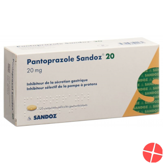 Pantoprazol Sandoz Tabletten 20mg 120 Stück