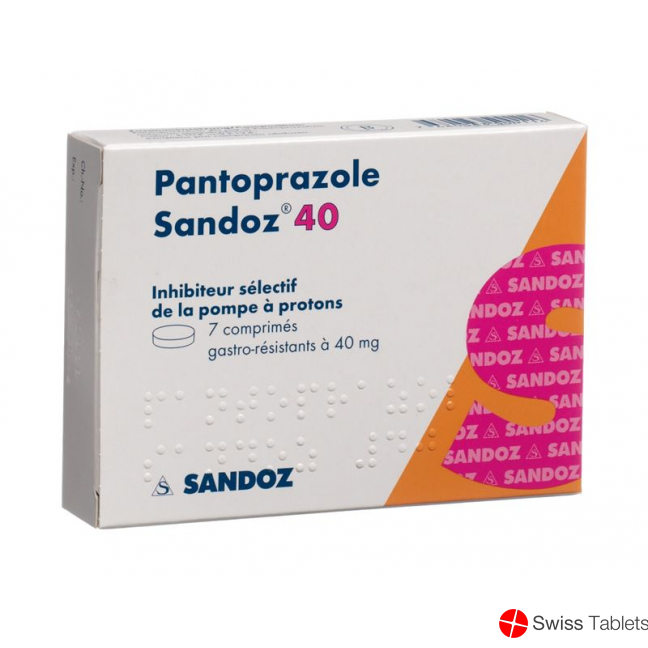 Pantoprazol Sandoz Tabletten 40mg 7 Stück buy online
