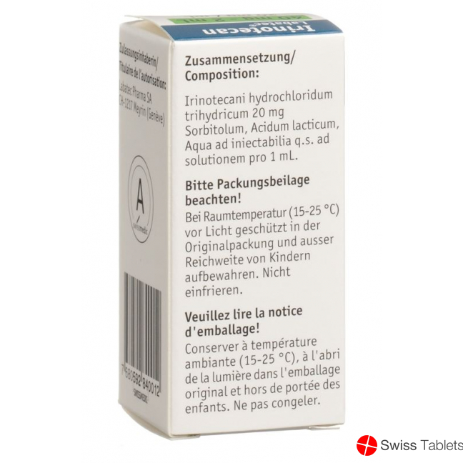 Irinotecan Labatec 40mg/2ml Durchstechflasche 2ml buy online