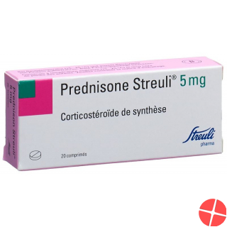 Prednison Streuli Tabletten 5mg 20 Stück