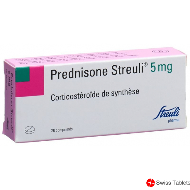 Prednison Streuli Tabletten 5mg 20 Stück buy online