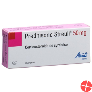 Prednison Streuli Tabletten 50mg 20 Stück
