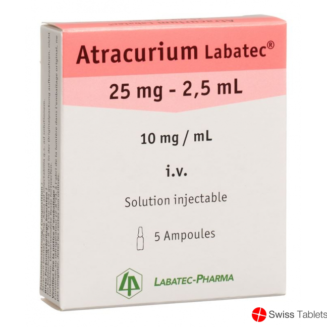 Atracurium Labatec 25mg/2.5ml 5 Ampullen 2.5ml buy online