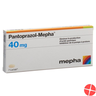 Pantoprazol Mepha Lactabs 40mg 7 Stück
