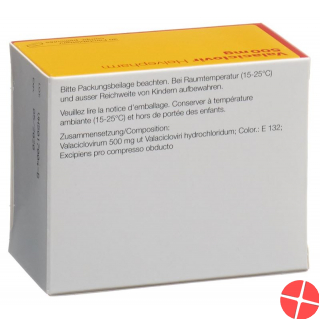 Valaciclovir Helvepharm Filmtabletten 500mg 30 Stück