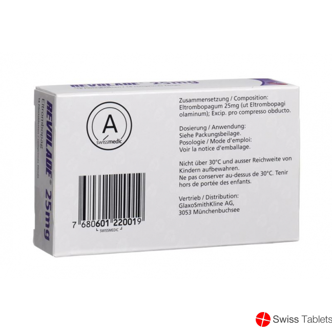 Revolade Filmtabletten 25mg 14 Stück buy online