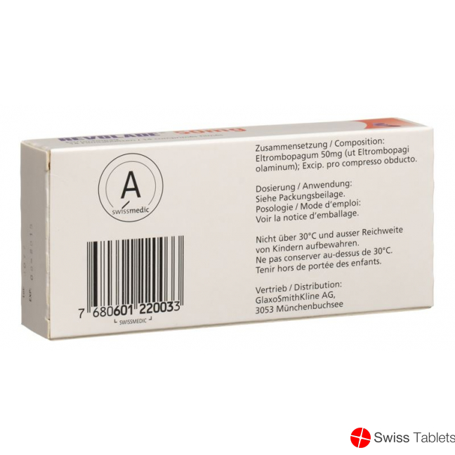 Revolade Filmtabletten 50mg 14 Stück buy online