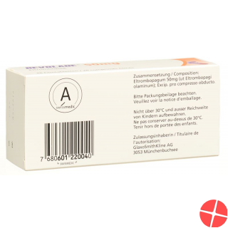 Revolade Filmtabletten 50mg 28 Stück