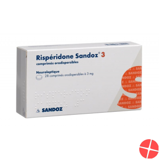Risperidon Sandoz Schmelztabletten 3mg 28 Stück