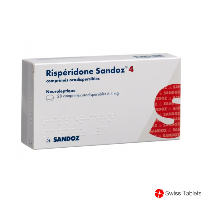 Risperidon Sandoz Schmelztabletten 4mg 28 Stück buy online