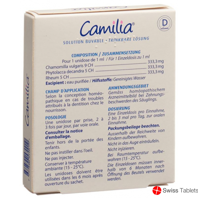 Camilia Lösung 10x 1ml buy online