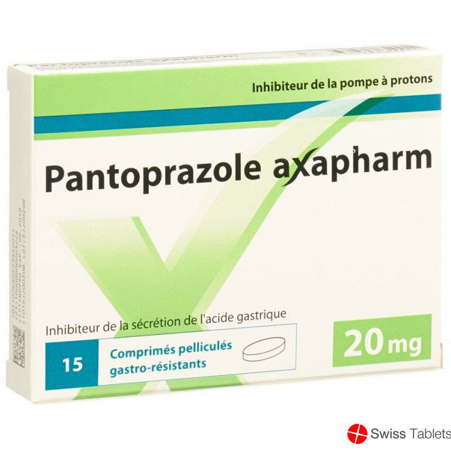 Pantoprazol Axapharm Filmtabletten 20mg 15 Stück buy online