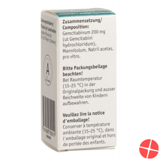Gemcitabin Labatec Trockensubstanz 200mg Durchstechflasche