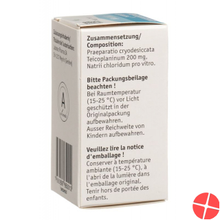 Teicoplanin Labatec Trockensubstanz 200mg Durchstechflasche