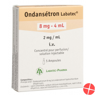 Ondansetron Labatec Infusionskonzentrat 8mg/4ml 5 Ampullen 4ml
