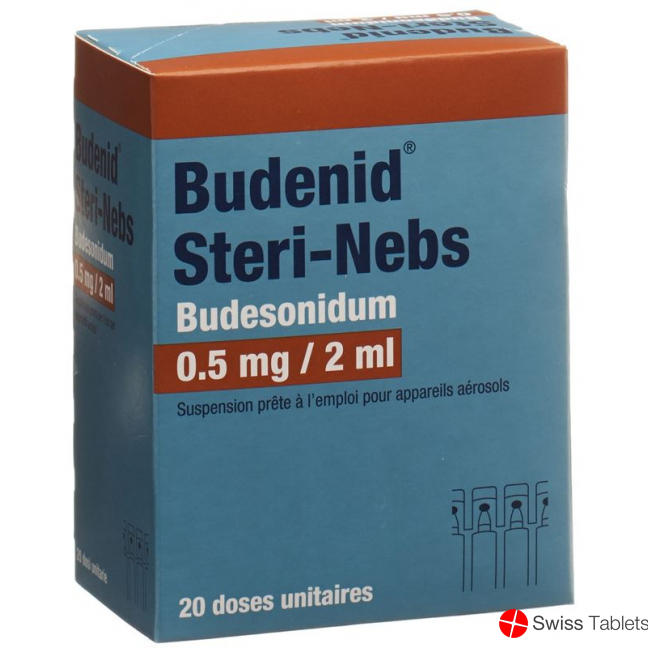 Budenid Steri Nebs Inhalation Suspension 0.5mg/2ml 20x 2ml buy online