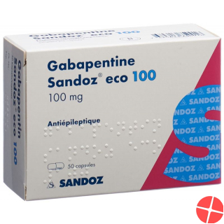 Gabapentin Sandoz Eco Kapseln 100mg 50 Stück