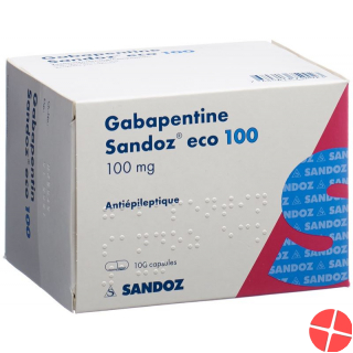 Gabapentin Sandoz Eco Kapseln 100mg 100 Stück