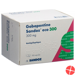 Gabapentin Sandoz Eco Kapseln 300mg 100 Stück