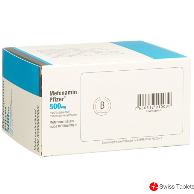Mefenamin Pfizer Filmtabletten 500mg 100 Stück buy online