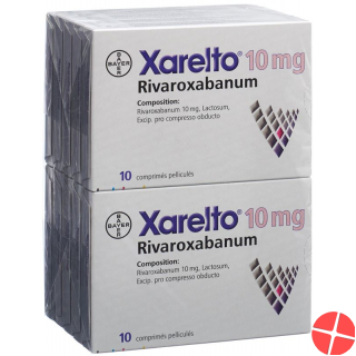 Xarelto Filmtabletten 10mg 10 X