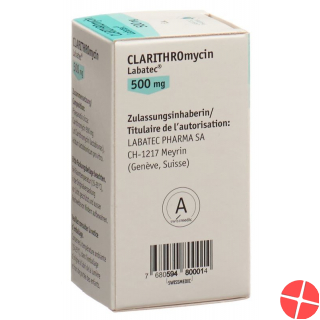 Clarithromycin Labatec 500mg i.v. Durchstechflasche 10ml