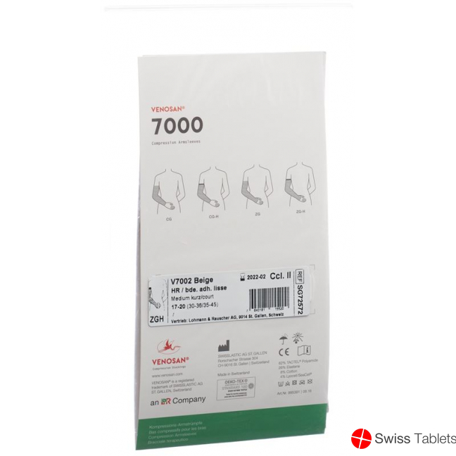 Venosan 7002 Zg-h Kkl2 M Hr Short M Handansa Black buy online