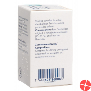 Omeprazol Mut Sandoz Filmtabletten 10mg Dose 100 Stück