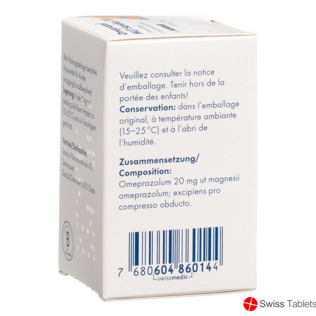 Omeprazol Mut Sandoz Filmtabletten 20mg Dose 7 Stück buy online