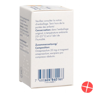 Omeprazol Mut Sandoz Filmtabletten 20mg Dose 28 Stück