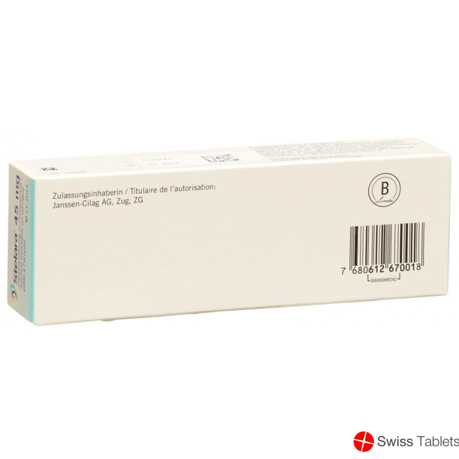 Stelara Injektionslösung 45mg/0.5ml Fertigspritze 0.5ml buy online