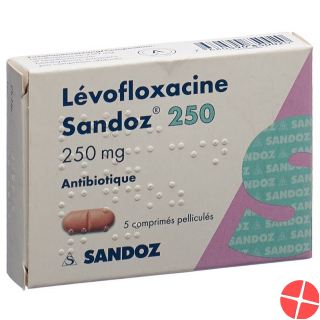 Levofloxacin Sandoz Filmtabletten 250mg 5 Stück