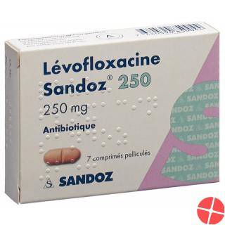 Levofloxacin Sandoz Filmtabletten 250mg 7 Stück