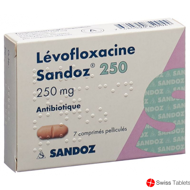 Levofloxacin Sandoz Filmtabletten 250mg 7 Stück buy online