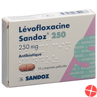 Levofloxacin Sandoz Filmtabletten 250mg 10 Stück