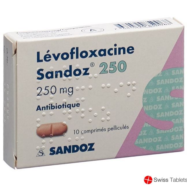 Levofloxacin Sandoz Filmtabletten 250mg 10 Stück buy online
