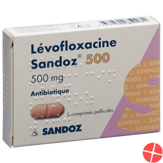 Levofloxacin Sandoz Filmtabletten 500mg 5 Stück