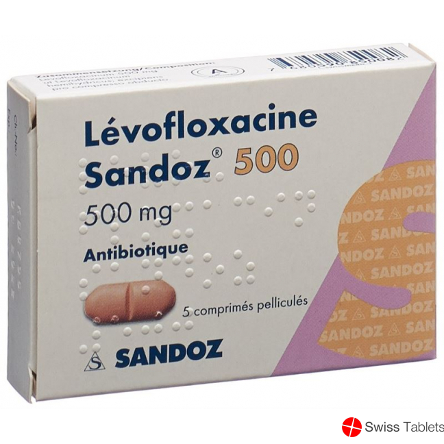 Levofloxacin Sandoz Filmtabletten 500mg 5 Stück buy online