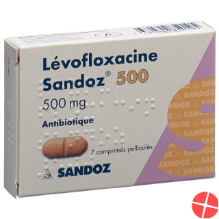 Levofloxacin Sandoz Filmtabletten 500mg 7 Stück