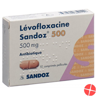Levofloxacin Sandoz Filmtabletten 500mg 10 Stück