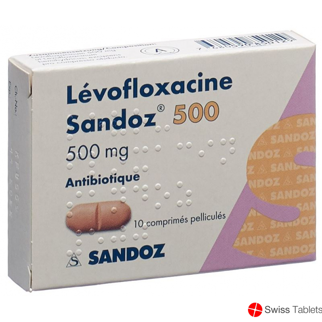 Levofloxacin Sandoz Filmtabletten 500mg 10 Stück buy online