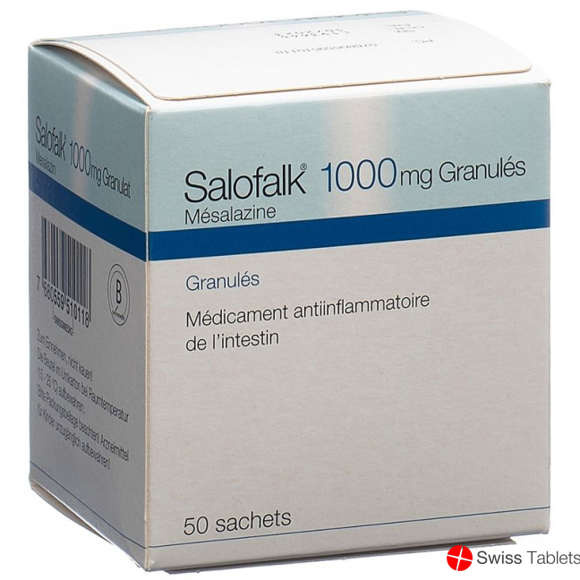 Salofalk Granulat 1000mg Beutel 50 Stück buy online
